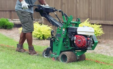 putting, green, mower, make