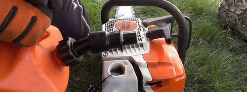 how to dilute gasoline for a stihl chainsaw