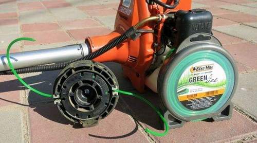 How to Fill a Fishing Line into a Mower