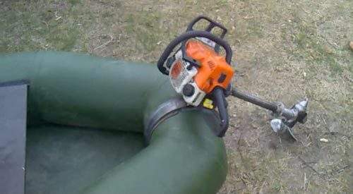 How to Make a Boat Motor Out of a Chainsaw