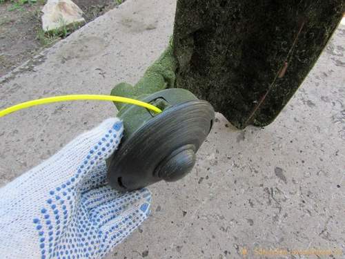 how to make a fishing line for a trimmer