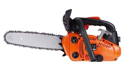how to put a chain on a saw