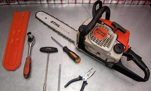 how to replace the oil pump on a stihl chainsaw