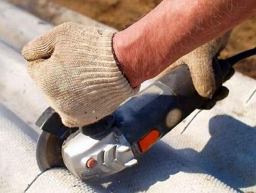 how to cut a slate without an angle grinder