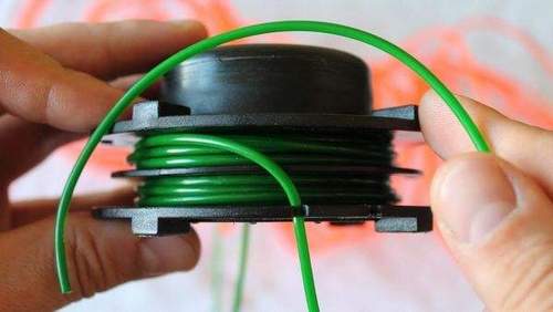 How To Wind A Fishing Line On A Bosch Trimmer Coil