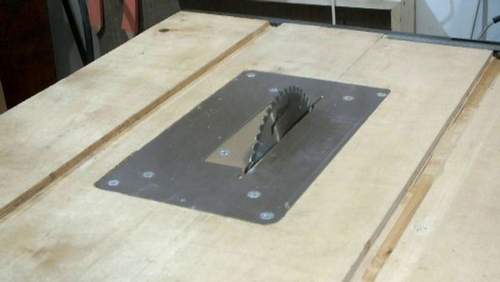 table saw installation
