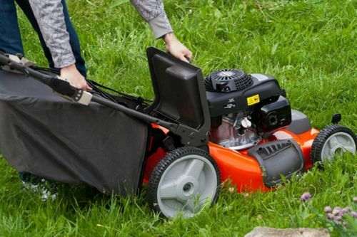 how to mow with a lawn mower