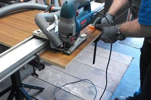 how to cut chipboard without chipping with a circular saw