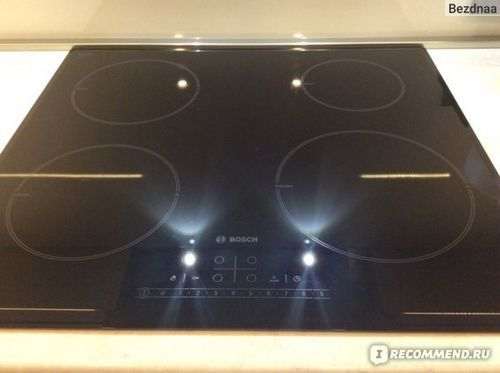 how to use a Bosch induction hob