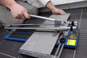 How To Cut A Tile With A Tile Cutter