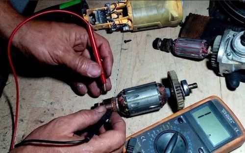 How To Check The Rotor Of An Angle Grinder With A Multimeter
