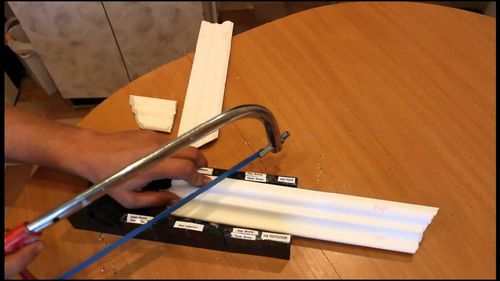 How To Cut A Ceiling Plinth Under 45