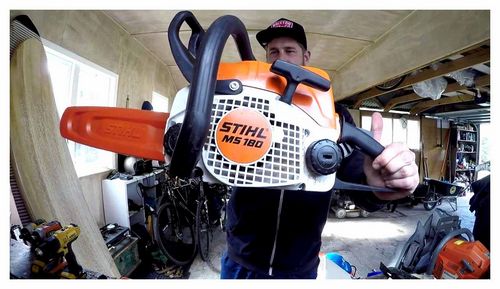 Disassembly And Assembly Of The Stihl 180 Chainsaw