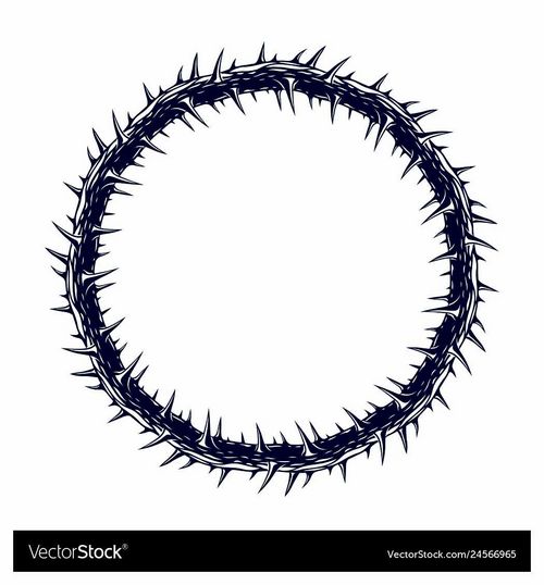 How To Make A Thorn On A Circular