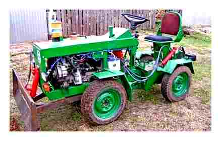 do-it-yourself, mini, tractor, tiller