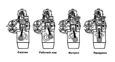 proportions, two-stroke, trimmer, engine