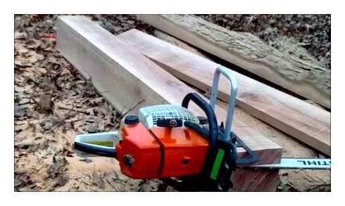 sawing, logs, boards, chainsaw
