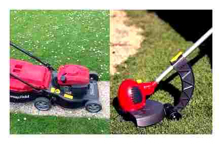 difference, trimmer, lawn, mower