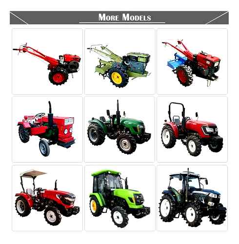 make, shovel, single, axle, tractor, their