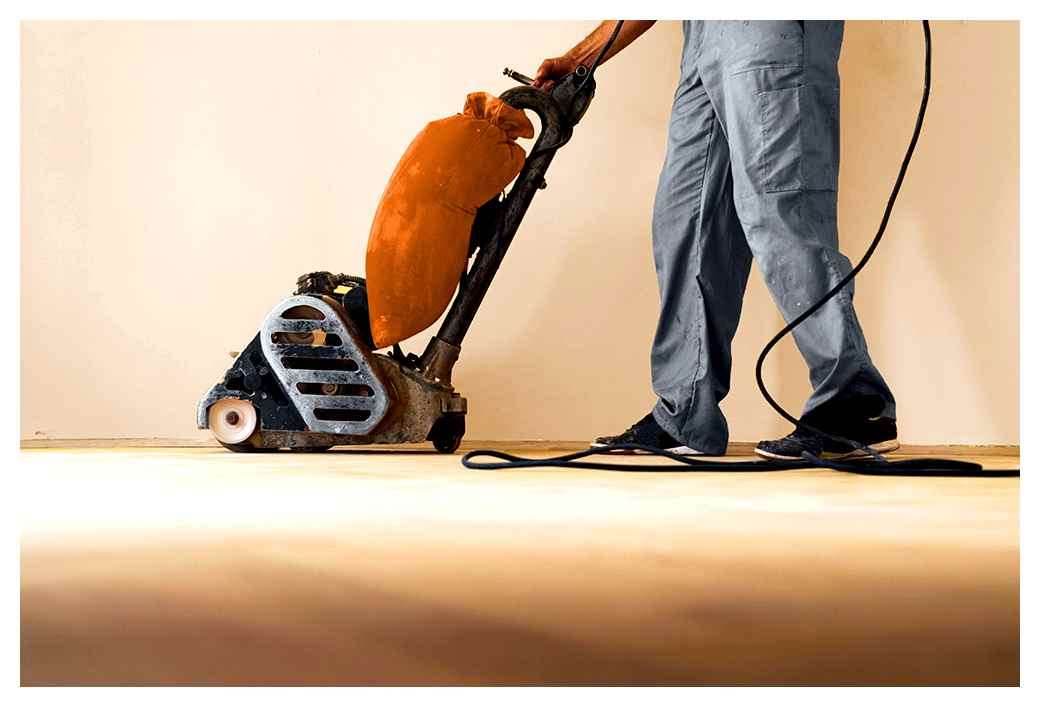 Scraping and sanding your parquet flooring. what's the difference