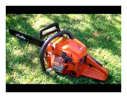spring, chainsaw, correctly