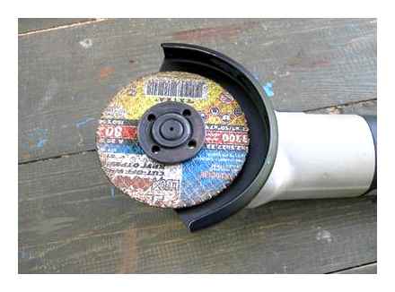 which, angle, grinder, disc, rotates