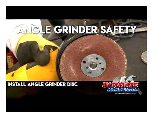 install, grinding, disc, angle, grinder