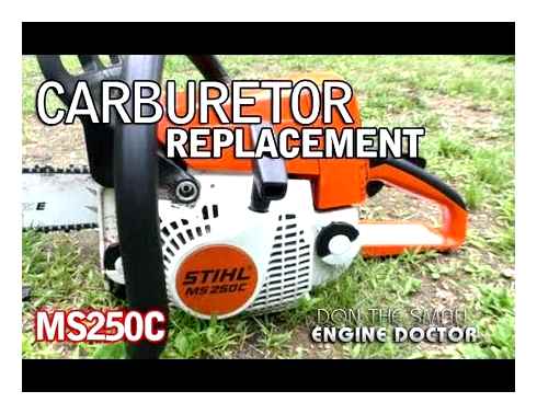 remove, carburetor, stihl, chain