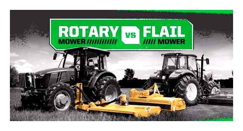 difference, rotary, mower