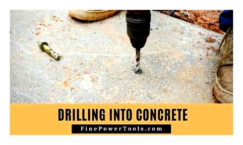 drill, concrete, hammer