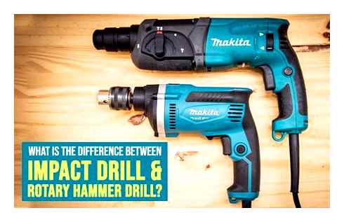 difference, electric, screwdriver, rotary, hammer