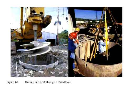 drilling, sockets, concrete, reinforcement, installation