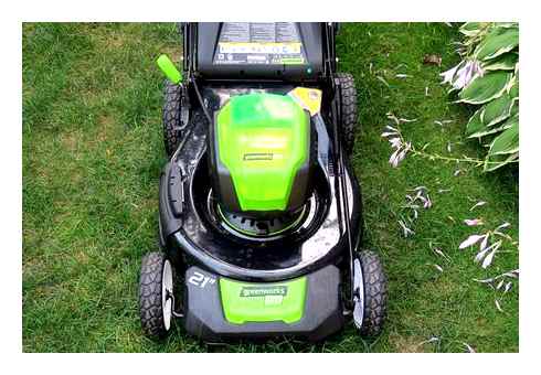 greenworks, cordless, mower, review, lawn