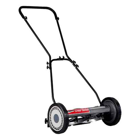 14-inch, 4-blade, push, reel, lawn, mower