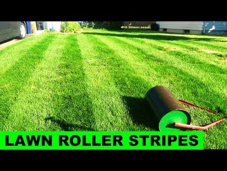 lawn, mower, weight, roller, stripes, your