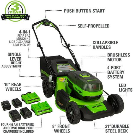 portable, electric, lawn, mower