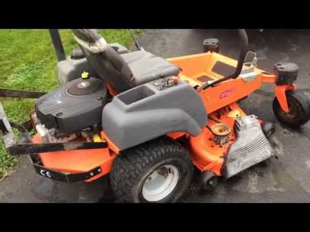 riding, lawn, mower, pulley