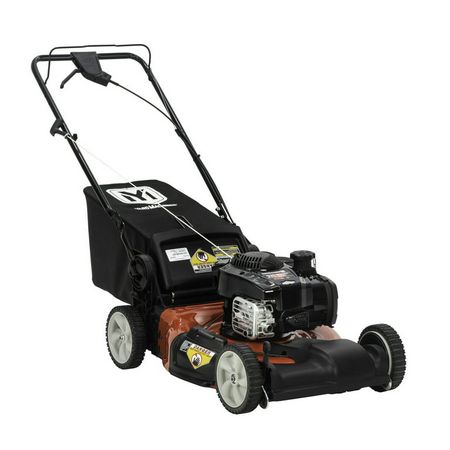 vertical, stow, lawn, mower