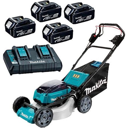 makita, battery, powered, mower