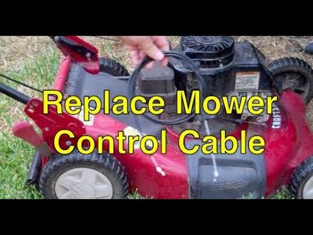 push, mower, cable, replacement, lawn, throttle